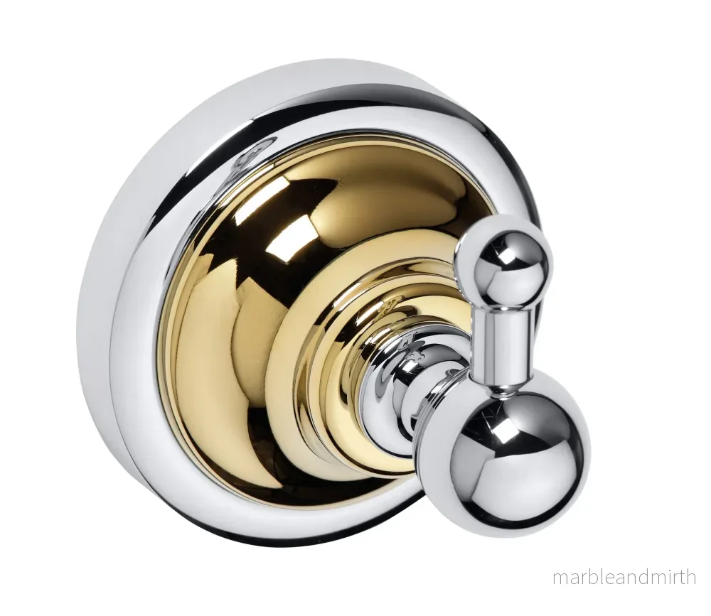 Handdukskrok Duschbyggarna CLASSIC KROM/GULD Handdukskrok Duschbyggarna CLASSIC KROM/GULD