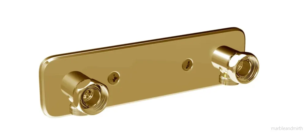 Blandarfäste Duschbyggarna c/c 160 mm för utanpåliggande rördragning Blandarfäste Duschbyggarna c/c 160 mm för utanpåliggande rördragning