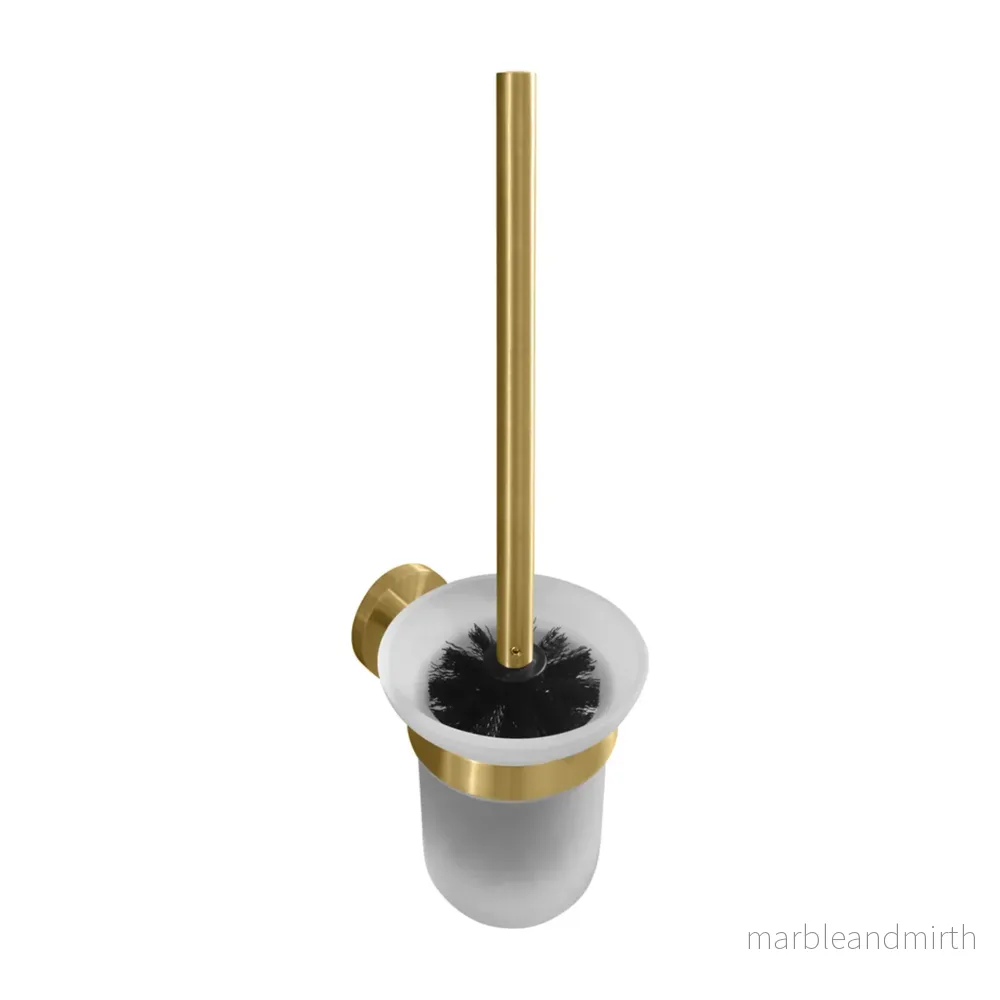 Toalettborste Duschbyggarna Brass Set Öppen Toalettborste Duschbyggarna Brass Set Öppen