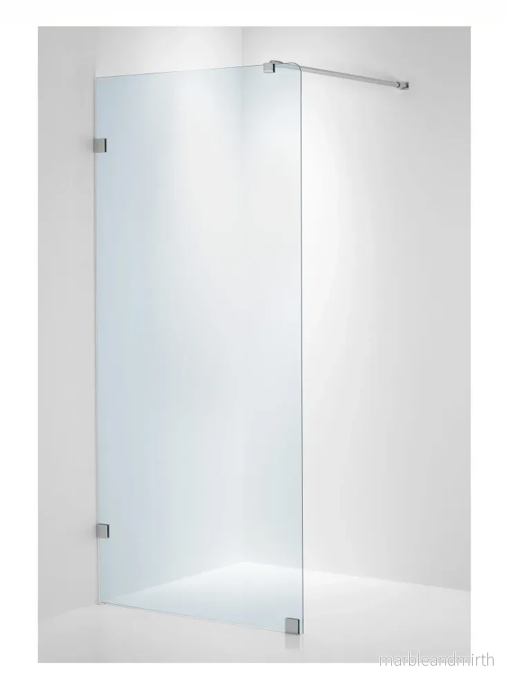 Duschvägg Duschbyggarna Design Skärmvägg Rundat Hörn