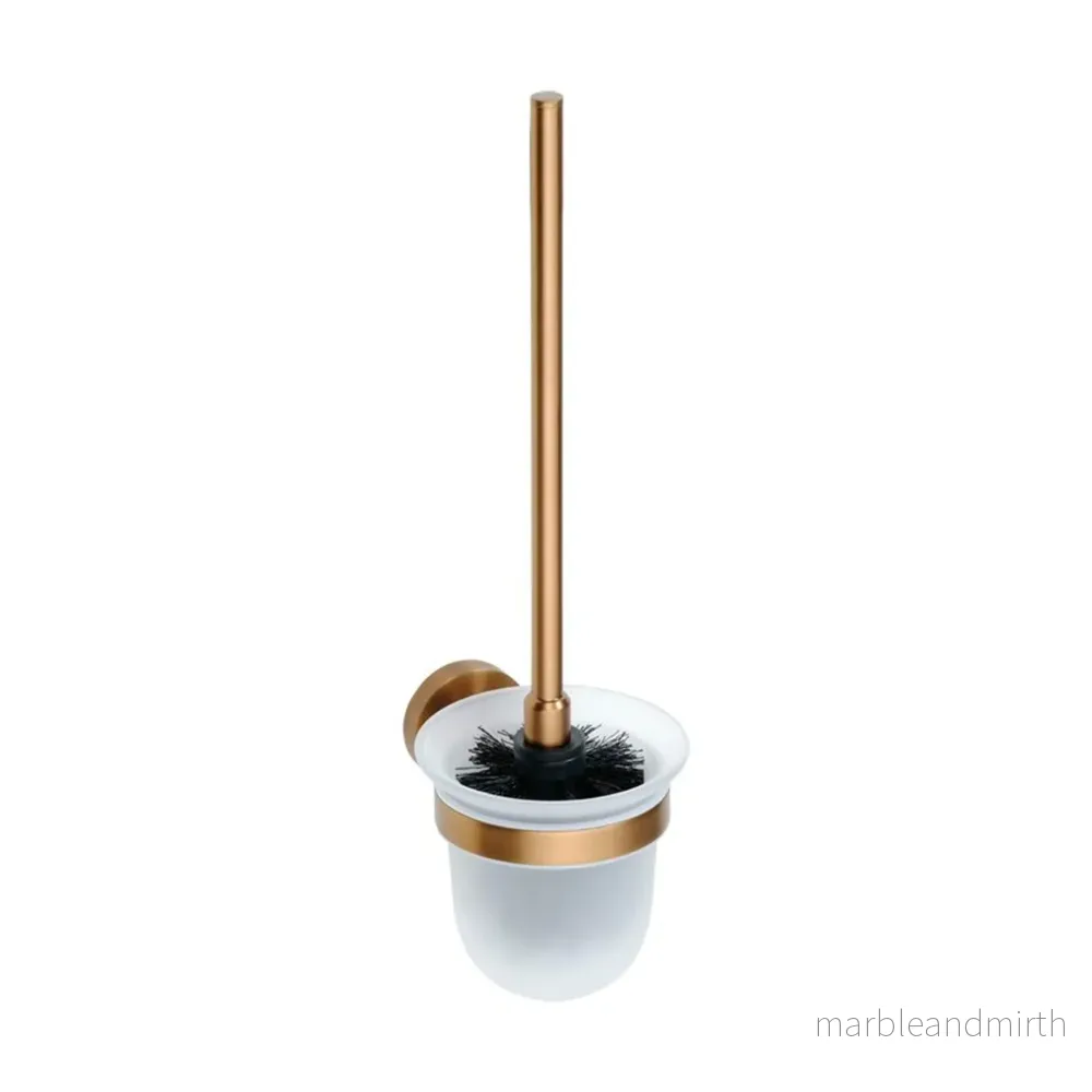 Toalettborste Duschbyggarna Dark Rose Matt Set Öppen