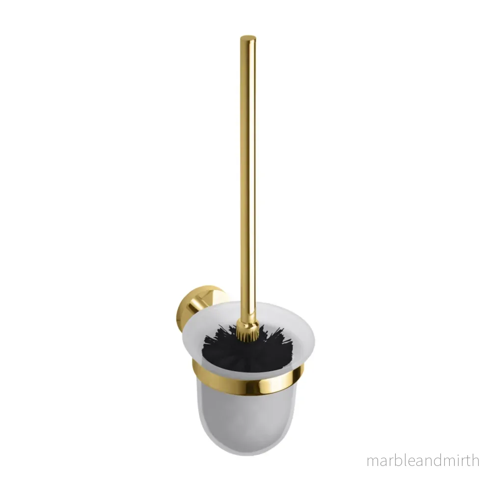 Toalettborste Duschbyggarna Gold Set Öppen