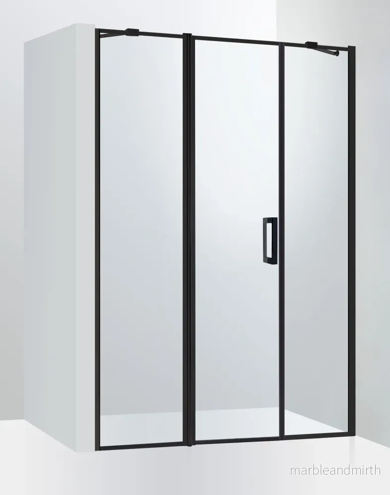 Duschvägg Duschbyggarna Industrial Decor Noblesse Linje 3-delad Frame