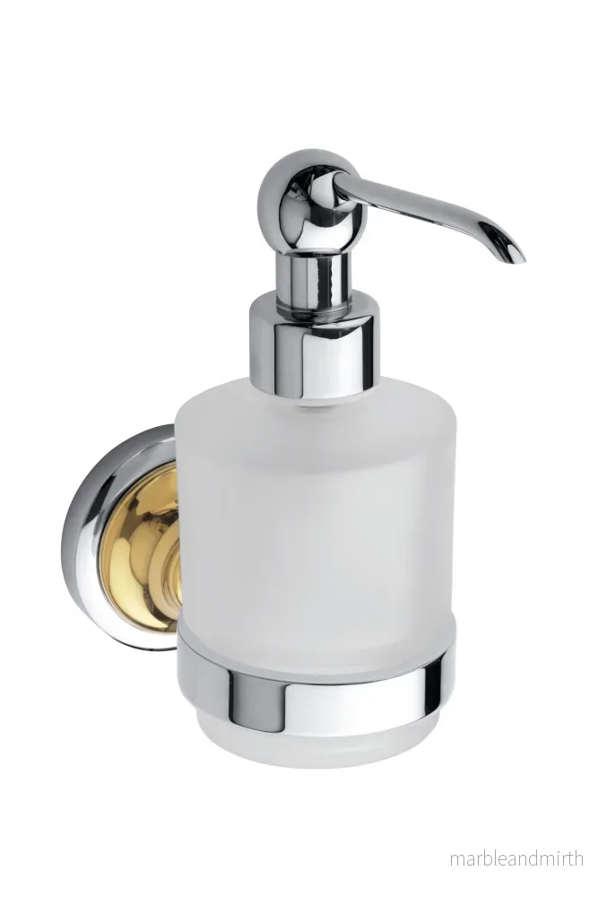 Tvåldispenser Duschbyggarna CLASSIC KROM/GULD Tvåldispenser Duschbyggarna CLASSIC KROM/GULD
