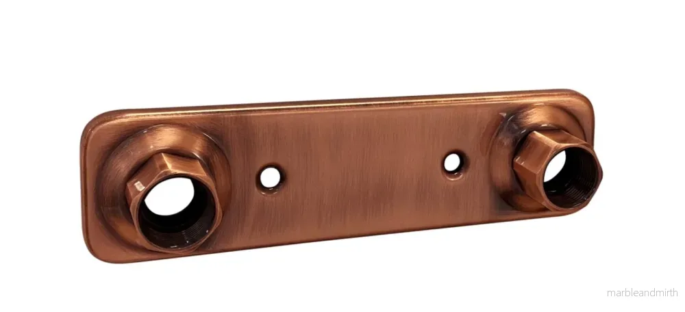 Blandarfäste Duschbyggarna c/c 160 mm för dold rördragning Blandarfäste Duschbyggarna c/c 160 mm för dold rördragning