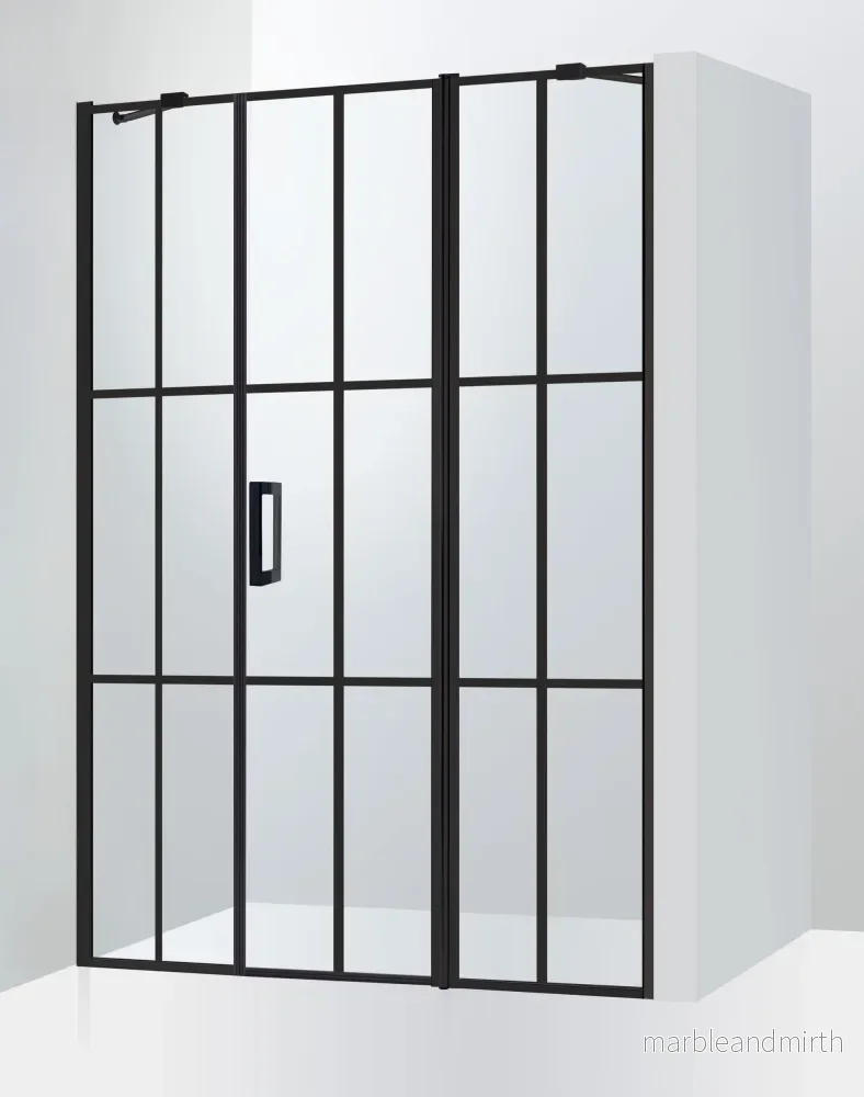 Duschvägg Duschbyggarna Industrial Decor Noblesse Linje 3-delad Cube