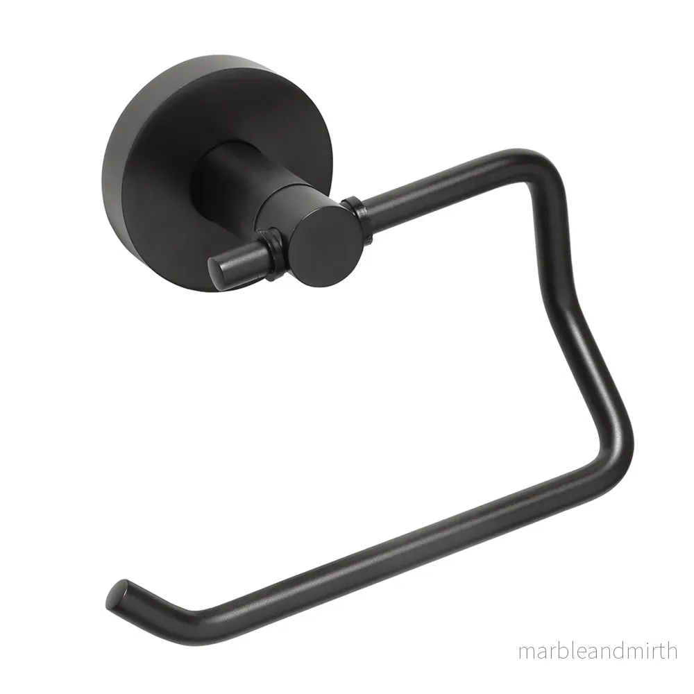Toalettpappershållare Duschbyggarna BLACK utan Lock