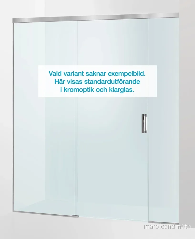 Duschvägg Duschbyggarna Espacio 3-delad med Skjutdörr Duschvägg Duschbyggarna Espacio 3-delad med Skjutdörr