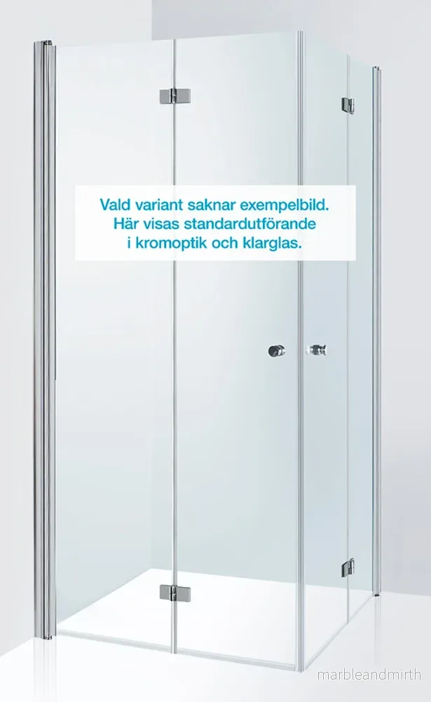 Duschhörna Duschbyggarna Palladium Plus med Vikdörrar Duschhörna Duschbyggarna Palladium Plus med Vikdörrar