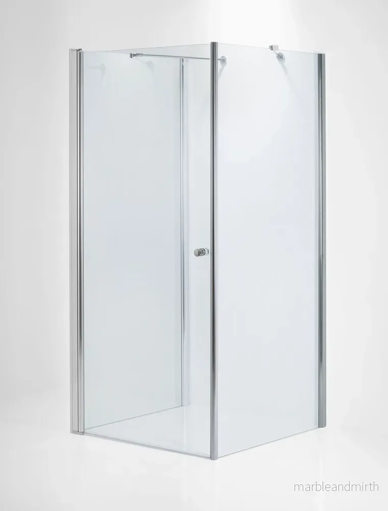 Duschvägg Duschbyggarna Swing de Luxe U-dusch