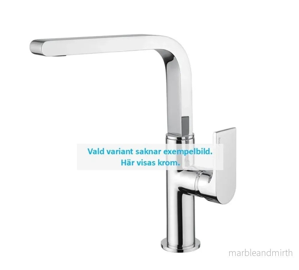 Tvättställsblandare Duschbyggarna Simple med hög välvd pip Tvättställsblandare Duschbyggarna Simple med hög välvd pip