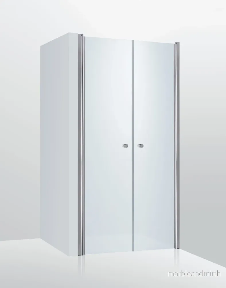 Duschdörrar Duschbyggarna Duo de Luxe dubbeldörrar
