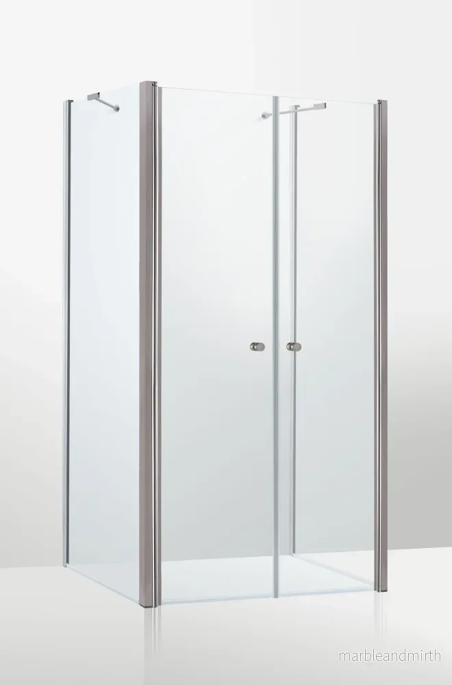 Duschvägg Duschbyggarna Duo de Luxe U-dusch